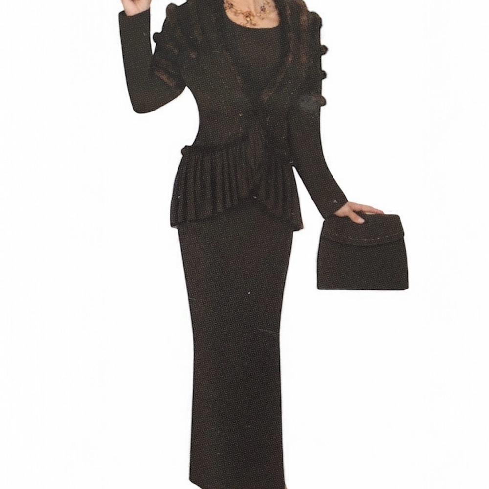 🔴 Elegant Coffee Brown Women's Skirt